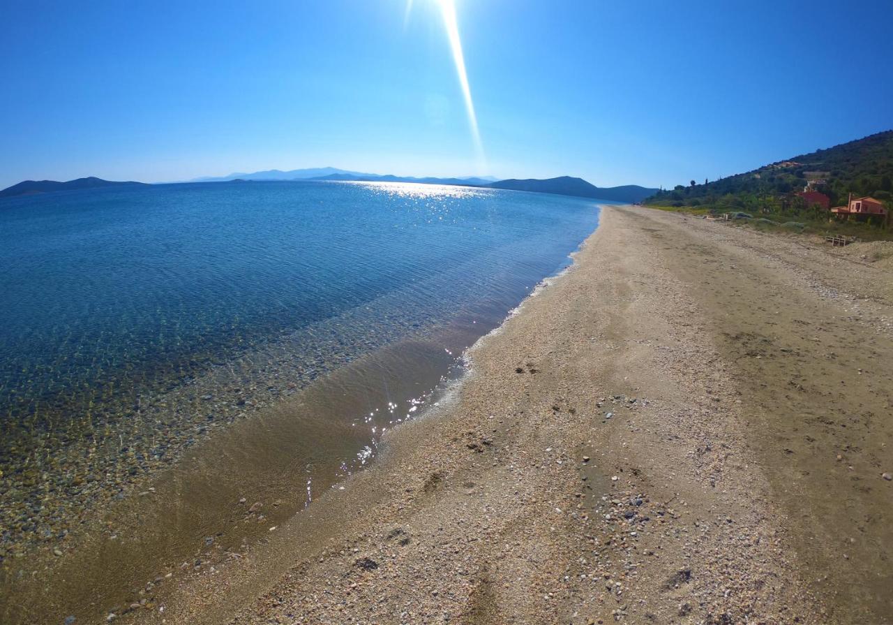 Blue Bay View - Beach House Vathirrevma 外观 照片