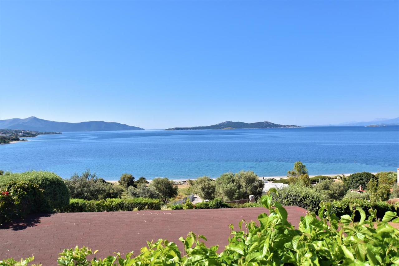 Blue Bay View - Beach House Vathirrevma 外观 照片