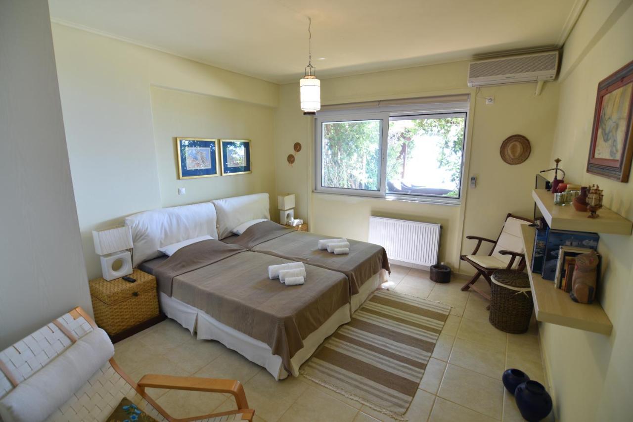 Blue Bay View - Beach House Vathirrevma 外观 照片
