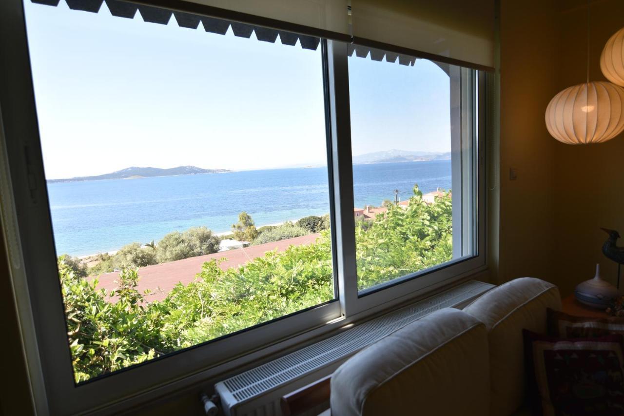 Blue Bay View - Beach House Vathirrevma 外观 照片