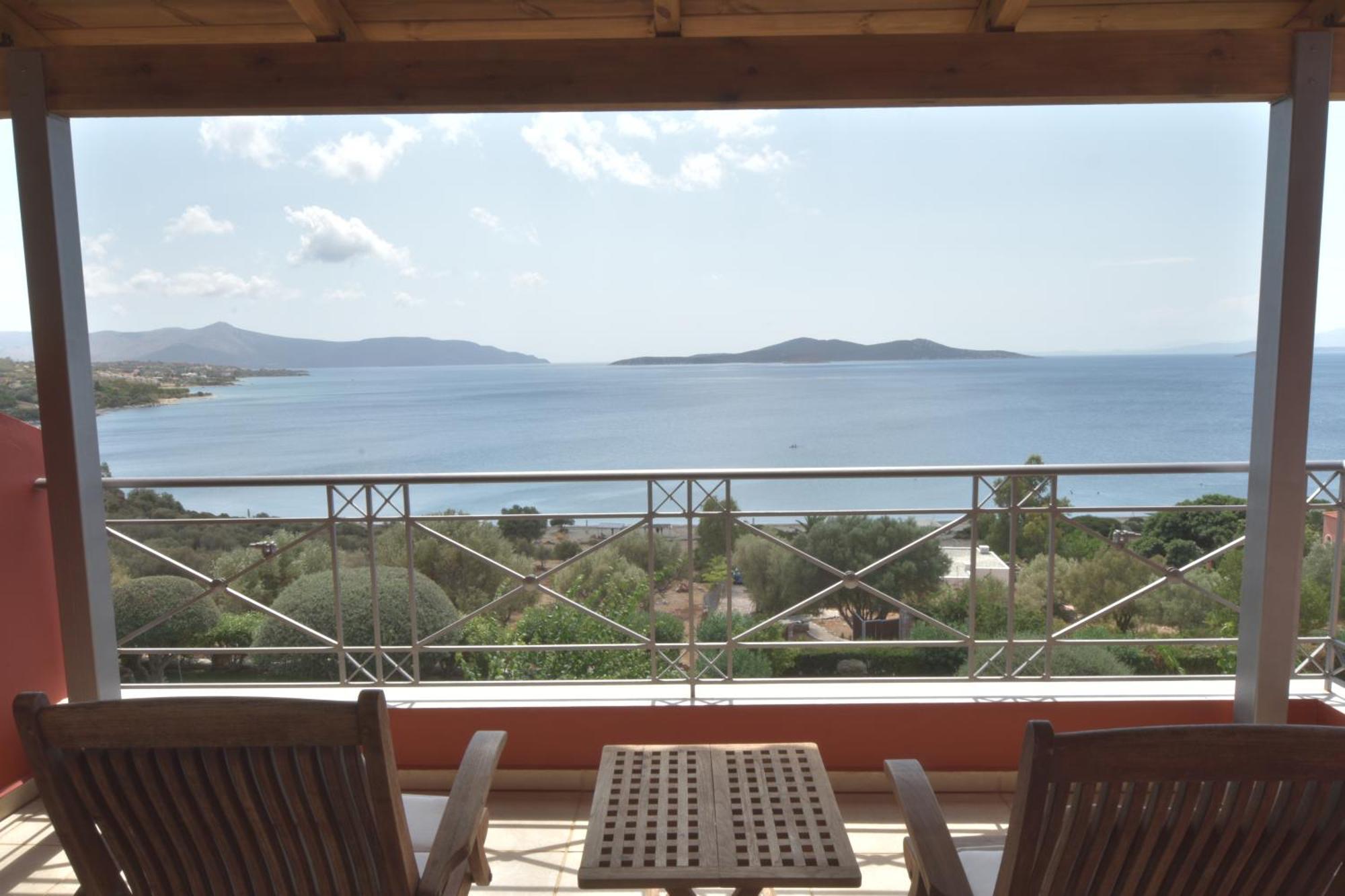 Blue Bay View - Beach House Vathirrevma 外观 照片