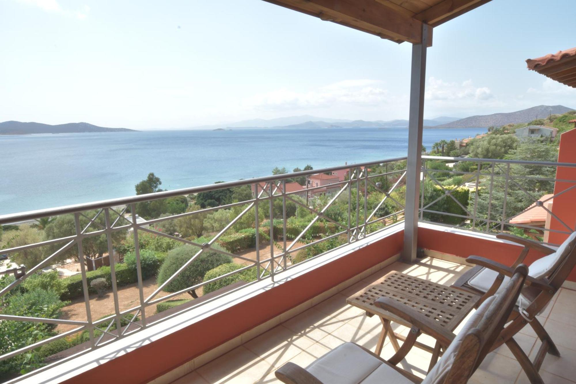 Blue Bay View - Beach House Vathirrevma 外观 照片